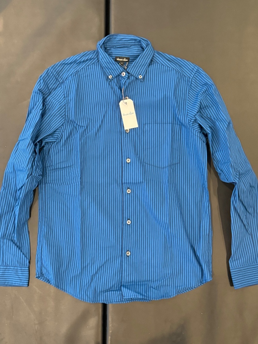 Steven Alan Men's Single Needle Shirt Size Small. NEW WITH TAGS. MSRP $225
